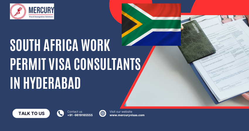 South Africa Work Permit Visa in Hyderabad