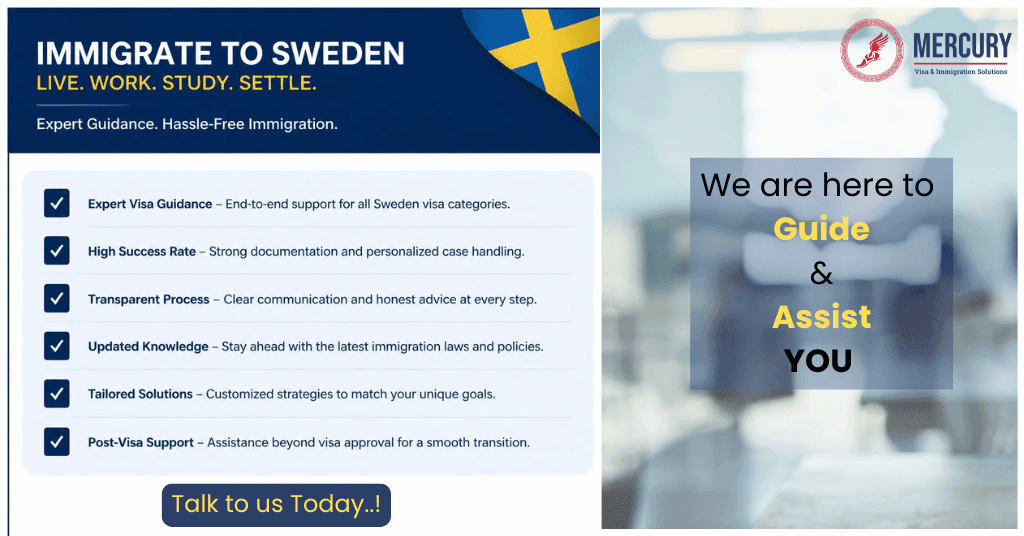 Sweden Job Seeker Visa Consultants in India