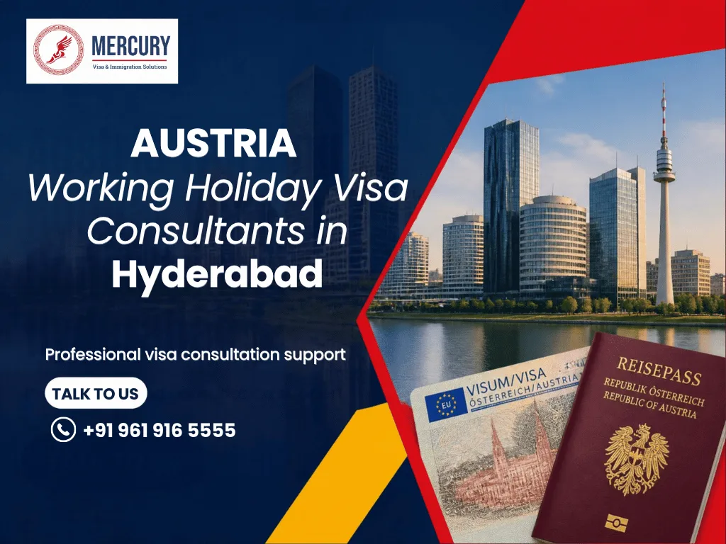 Austria Working Holiday Visa Consultants in Hyderabad